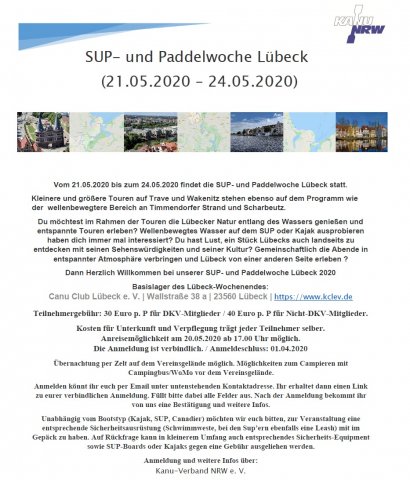 Foto SUP und Paddelwe Lübeck